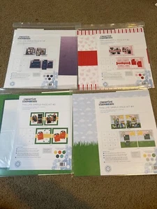 Creative Memories Simple Page Kits Paquete 2024 Ediciones Enero - Abril (4 kits) - Imagen 1 de 5