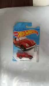 Hot Wheels Red '49 Volkswagen Beetle Pickup #47 2017 9/10 ⭐️ - Picture 1 of 2