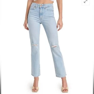 AYR The Sugar Jeans Summer 99 Straight Leg High Rise Light Wash Size 30 - Picture 1 of 10