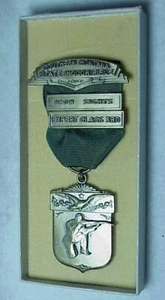 Shooting Medal w/box  - Montana 1960a  - named - Picture 1 of 4