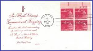 USA3 #C64a U/A ARTMASTER FDC PB4  Plane & Capitol - Picture 1 of 1