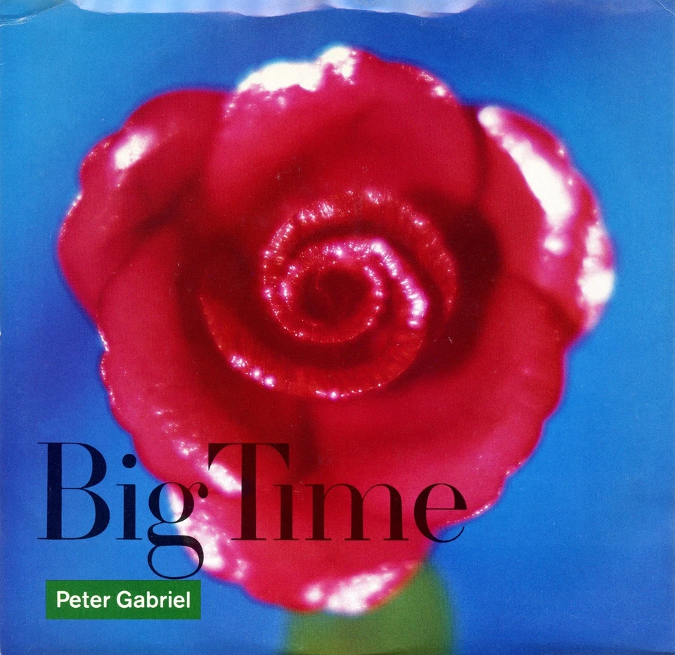 PETER GABRIEL “Big Time” (45 RPM) 7” Vinyl Record w/ Picture Sleeve MINT - Image 1 of 2