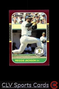 Baseball sports Donruss Reggie Jackson Oakland Athletics - Picture 1 of 2