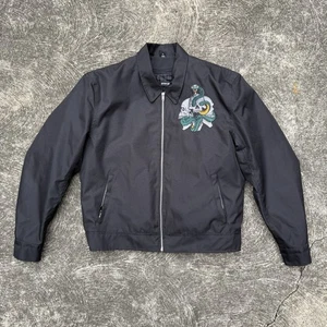 Xelement Men’s XL Motorcycle Jacket Skull Snake Embroidered Riding Biker Street - Picture 1 of 17