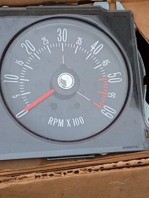 Velocímetro velocímetro B72 NOS GM 1970 71 72 Buick GS Gran Sport Skylark 5657334 Foto 1 de 4