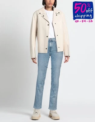 RRP€249 7 FOR ALL MANKIND Straight Jeans W25 Blue Faded - Image 1 of 4