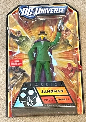 Figura DC Universe Classics Sandman Wave 19 6 pulgadas sellada en tarjeta Foto 1 de 4