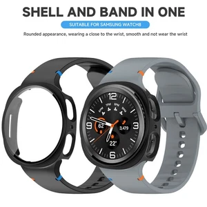 Film de protection d'écran pour PC Bracelet Sport Silicone Souple pour Galaxy Watch8 40/44mm - Photo 1 sur 47
