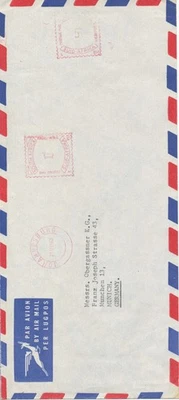 South Africa / Two Mashinestamped Letters from Johannesburg. - Image 1 of 2