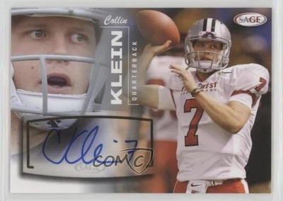 2013 SAGE Auto Silver Collin Klein #27 Rookie Auto RC - Image 1 of 2