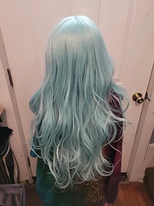 Lace Wig, Light Blue, Wavy, 26 In..read Discription. B2 - Picture 1 of 12