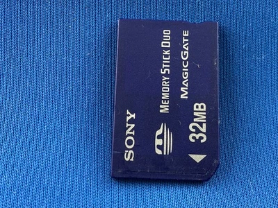 GENUINE SONY MSH-M32 32 MB MEMORY STICK DUO - Image 1 of 4