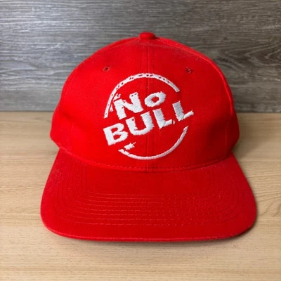 Boné chapéu vintage Winston Snap Back vermelho branco sem touro cigarro corrida masculino anos 90 - Imagem 1 de 4