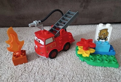 Retired LEGO DUPLO Disney Pixar Cars 6132 Red the Fire Truck, 100% Complete - Image 1 of 4