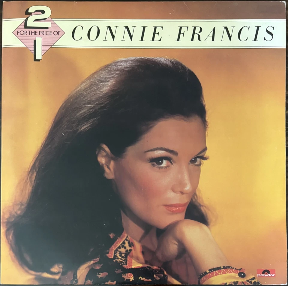 CONNIE FRANCIS: LES REED & BURT BACHARACH/HAL DAVID, DOUBLE LP, RARE—UK 1979 - Image 1 of 4