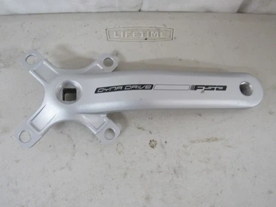 FSA DYNA DRIVE CK300 R/H 170MM Silver CRANK ARM - SQUARE TAPER DRIVE SIDE ONLY - Image 1 of 4