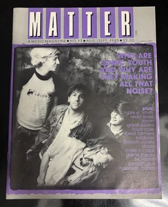 Matter Music Magazine - No 13 - August & September 1985 - Imagen 1 de 3