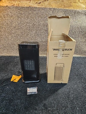 TRUSTECH KPT-1502S 1500W Calentador de espacio portátil eléctrico 1500 vatios - Negro Foto 1 de 4