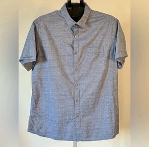 Men’s Marc Anthony Luxury Blue Polo Casual Shirt - Slim Fit Large - Picture 1 of 3