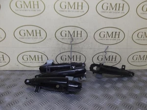 Mazda 2 Set of 4 Outer Door Handles Black Mk2  2007-2015D - Picture 1 of 5