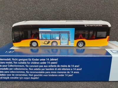 Rietze 75594 eCitaro Postauto Schweiz Linienbus Modellbus SBB Glacier Express - Bild 1 von 4