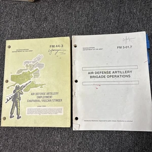 AIR DEFENSE ARTILLERY FM 44-3 / FM 3-01.7 US Army Field Manual Books - Picture 1 of 4