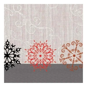 50 Servilleta Spunlaid Noel Marrón Navideño 40x40 Cm Veintidós | Navidad - Imagen 1 de 2