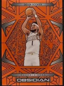 🔥 Grabado naranja obsidiana Panini Devin Booker 2024-25 #036/125 - ¡Coincide con colores! 🔥 - Imagen 1 de 2