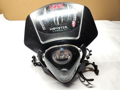 Carenado de faros 00-24 DRZ400S Suzuki After Market faro con carenado negro Foto 1 de 4