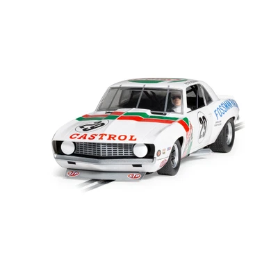 CHEVROLET CAMARO CASTROL TRANS AM 1971 SLOT 1:32 Scalextric Slot Modellino Nuovo - Immagine 1 di 4