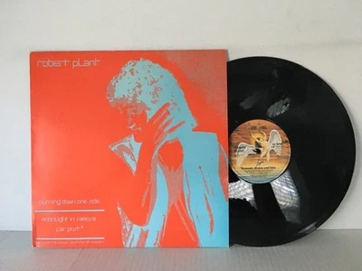 Robert Plant - Burning Down One Side - Swan Song STEREO (1982) 12" 45rpm - Image 1 of 2