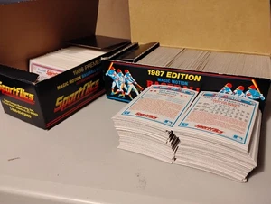 1987 SPORTFLICS SET of 200 Players Cards, 1986 Sportflics partial set - Picture 1 of 7