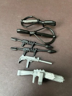Vintage 1990's Lanard Corps 3.75" Weapon Accessory Parts Lot GI Joe KO - Image 1 of 3