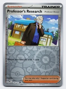 Professor's Research [124/131] SV: Prismatic Reverse Holo [Pokemon Card English] - Picture 1 of 2