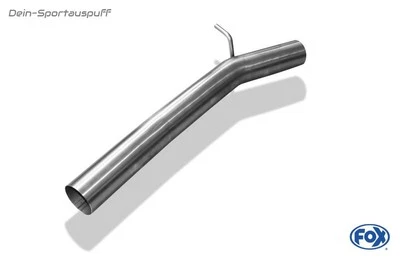 Tubo de sonido silenciador delantero de acero inoxidable FOX Seat Ateca tipo 5FP 1.4 TSI 4Drive Foto 1 de 4