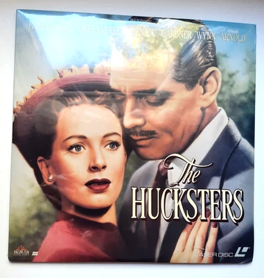 THE HUCKSTERS Laserdisc 1992 Clark Gable Brand New Sealed - Imagem 1 de 2