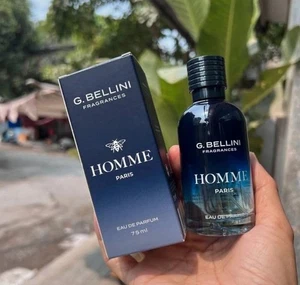 G Bellini Fragrances Homme Paris  EAU DE PARFUM  75 ml Vegano Fragranza Sauvage - Foto 1 di 1
