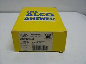 ALCO Controls 200RB 6F4T solenoid valve less coil 1/2" inlet 1/2" outlet new - Picture 1 of 4