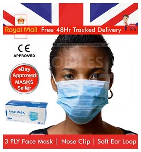 Gesichtsmaske nicht OP Einwegmasken FLUID REPELLENT 3PLY PUBLIC WEAR MASKE - Bild 1 von 13