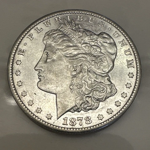 1878-CC Morgan Silver Dollar - Carson City MS Strike - Great Collection Add Cover