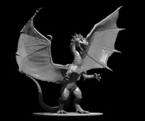 Green Dragon Ancient 2 para D&D Dungeons and Dragons Pathfinder DND Mini - Imagen 1 de 1