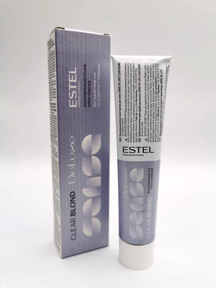 Estel DeLuxe Sense Clear Blond Intensivtönung in verschiedene Nuancen 60ml F54