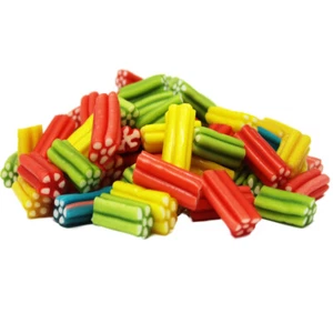 Gommes de Fruits Kolbenfrüchte Rempli Avec Weichkaramell Halal 175g - Bild 1 von 1