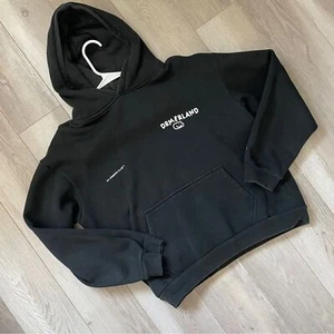 Drmers Club Hoodie Sweatshirt thanks for being here womens Black (medium) casual - Picture 1 of 6