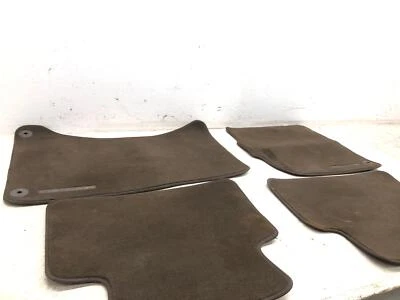 2015 - 2020 PORSCHE MACAN CARPET FLOOR MAT SET 4 PCS SADDLE BROWN OEM Foto 1 de 4