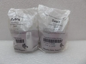 Cinta de resina Zebra Premium 5100 2,36" X 1,476' 05100BK06045 (2) - Imagen 1 de 2