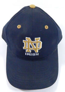 Collegiate Licensed Notre Dame Irish Ball Cap~ Captivatin Headgear ~ Black Twill