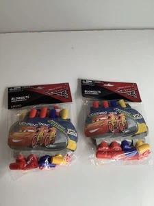 Disney Pixar Cars 8CT Blowouts Birthday Party Favor Supplies Lot Of 2 - Picture 1 of 3