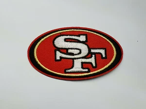 SF 49ers Logo iron on or sew on Patch San Francisco NFL - Picture 1 of 2