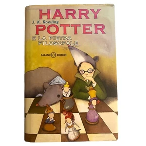 harry potter e la pietra filosofale rowling 1a edizione 4a ristampa salani 2000 - Picture 1 of 20